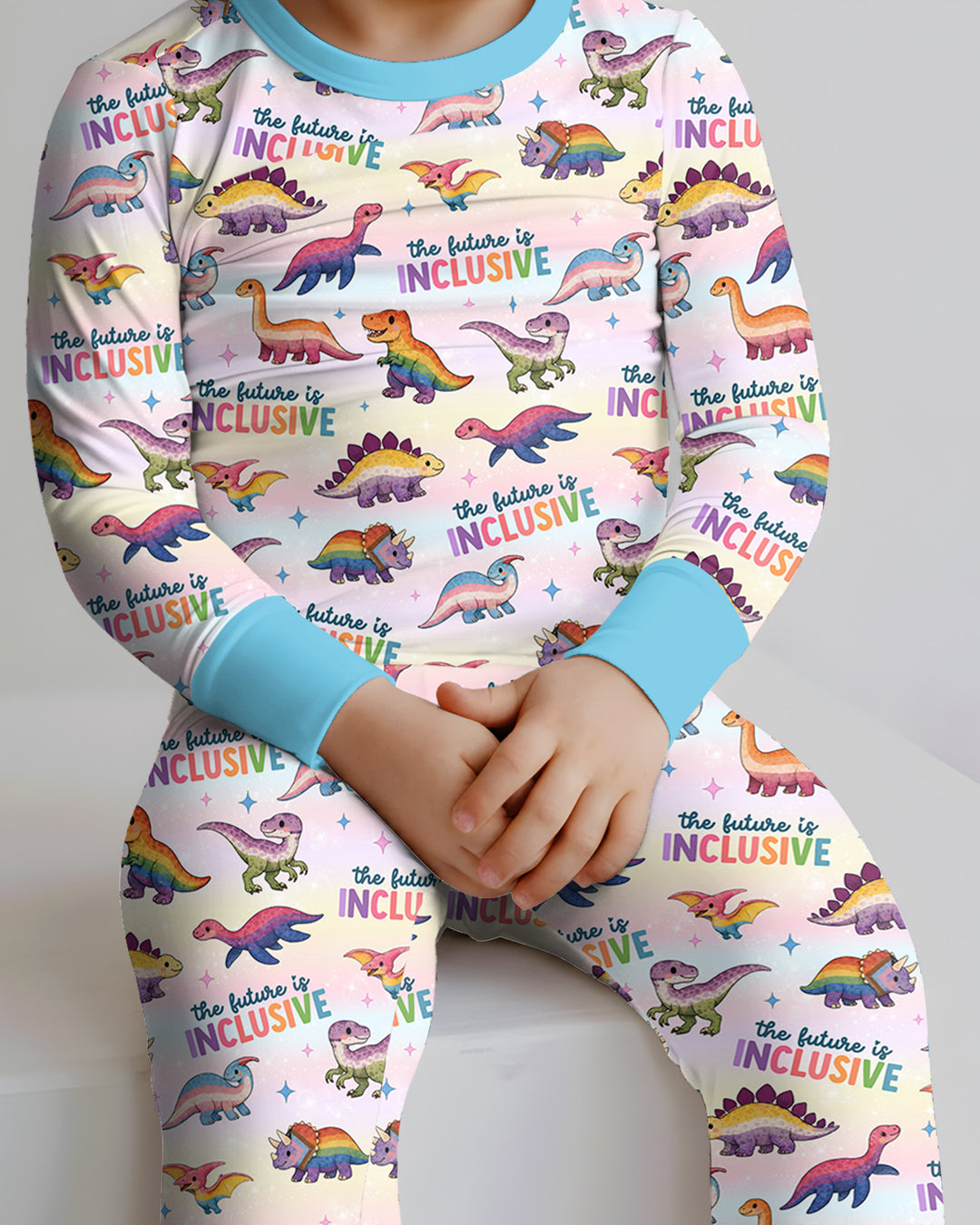 The Future is Inclusive Bamboo Two Piece Long Sleeve Pajama Set