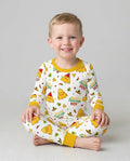 Lil Nacho Average Kid Bamboo Two Piece Long Sleeve Pajama Set