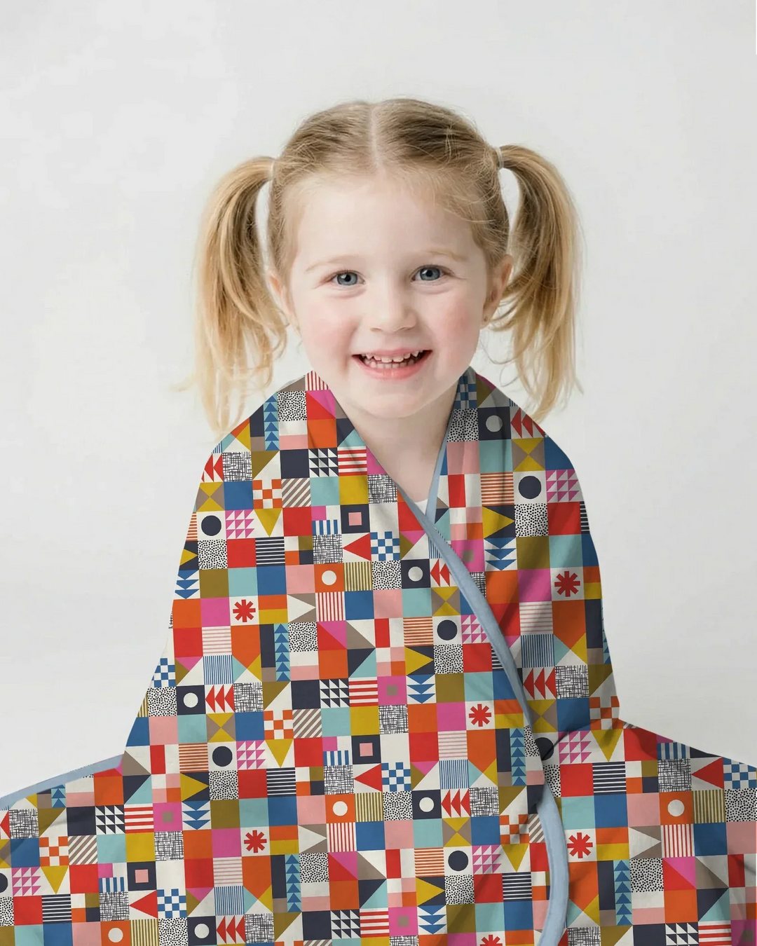 Playful Shapes Bamboo Blanket