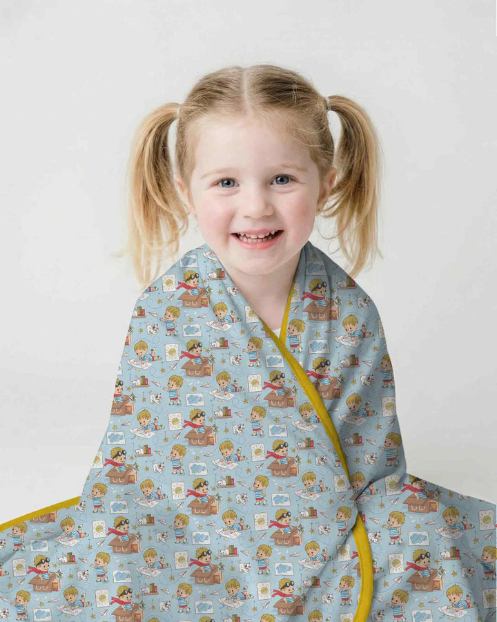 Tiny Explorer Tales Bamboo Blanket