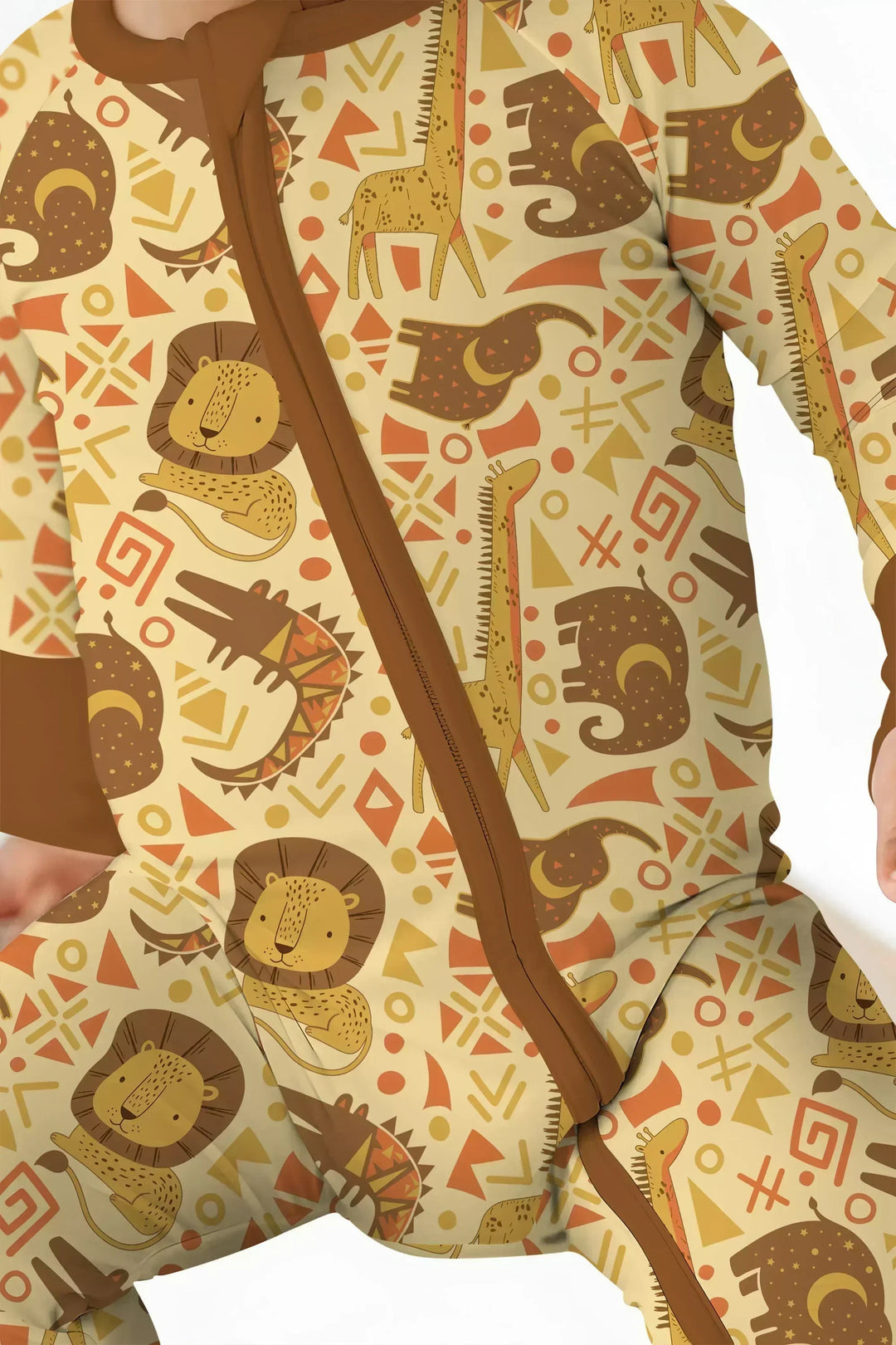 African Animals Spirit Bamboo Convertible Zippy