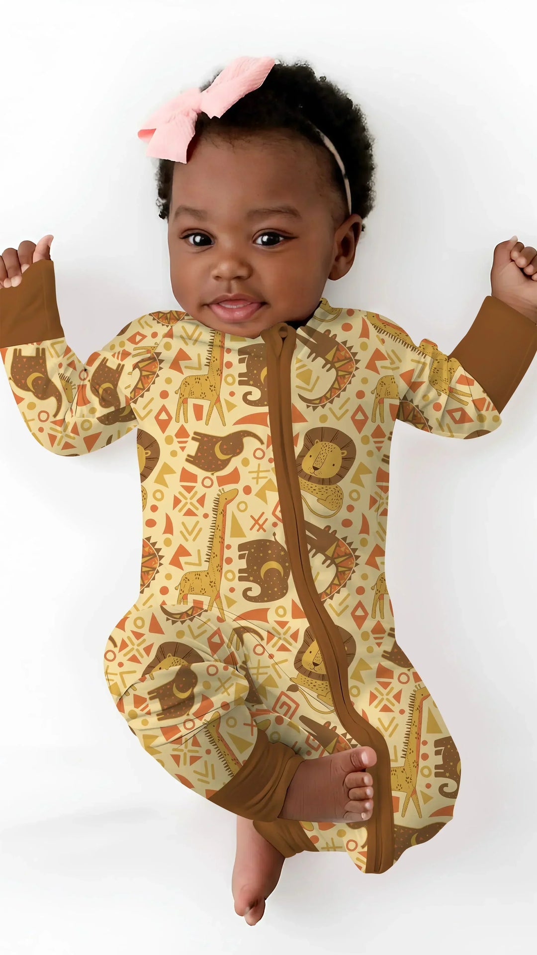 African Animals Spirit Bamboo Convertible Zippy