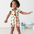 Happy Kwanzaa Family Matching Bamboo Shorty Zippy