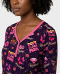 Dope Black Queen Bamboo Women Pajama Set