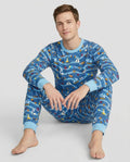 Blue Sail La Vie Family Matching Men's Pajama Set
