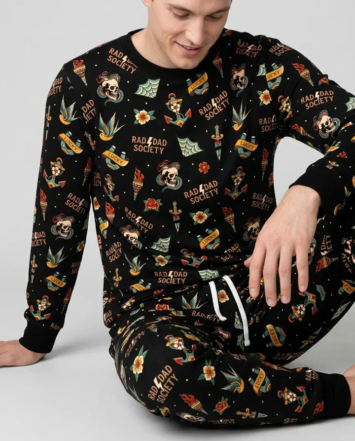 Rad Dad Society Daddy & Me Matching Bamboo Men's Pajama Set