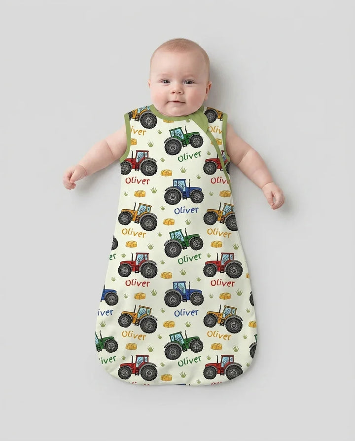 Custom Name A Little Dirt Never Hurt Bamboo Sleep Bag