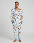 Custom Name Dad & Me Fixer Crew Bamboo Men's Pajama Set