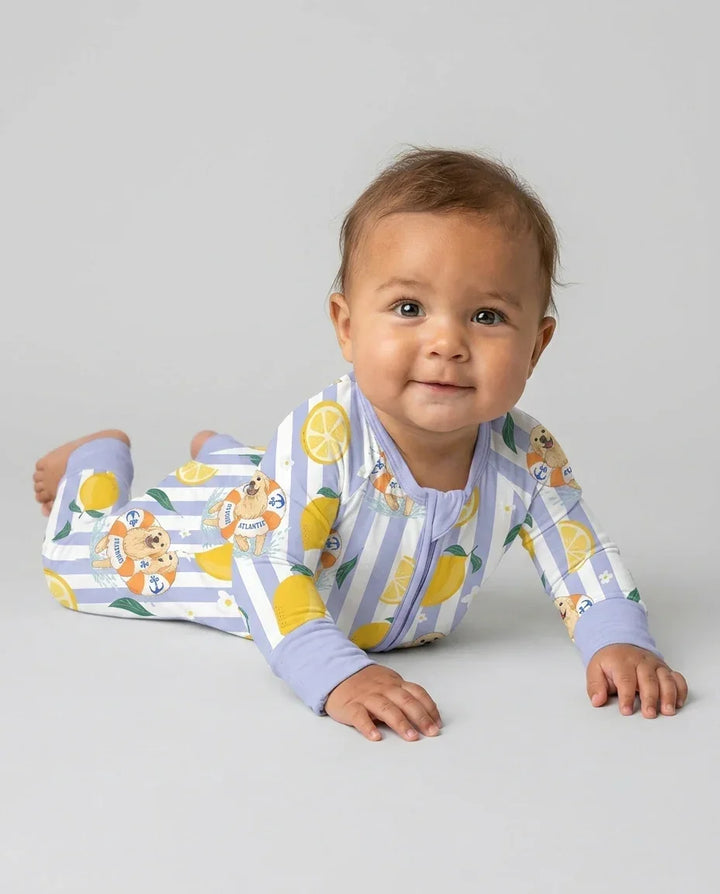 Custom Image Summer Lemon Bamboo Convertible Zippy