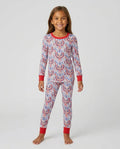 Patriotic Eagle Bamboo Two Piece Long Sleeve Pajama Set