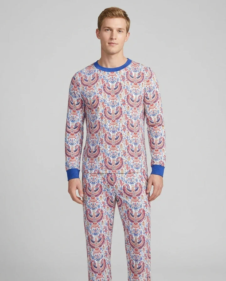 Patriotic Eagle Bamboo Men's Pajama Set