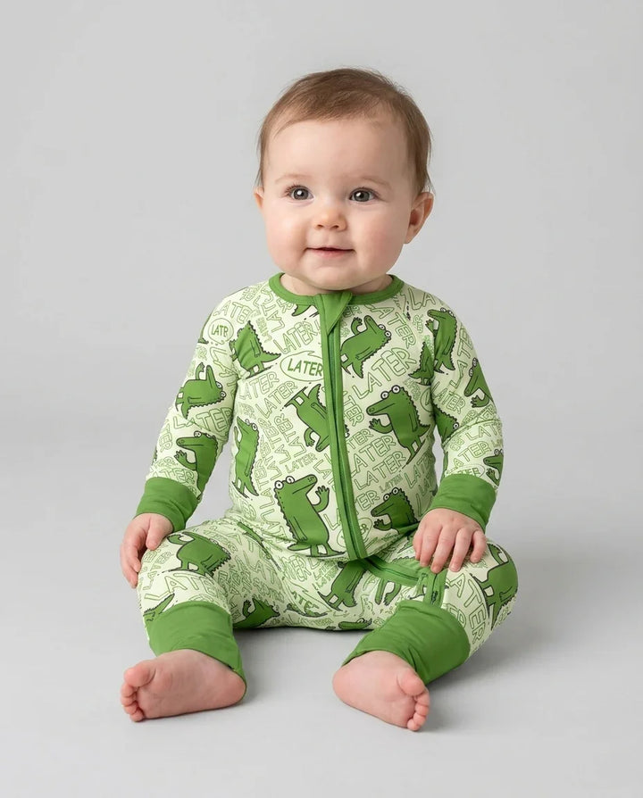 See you later, alligator! Bamboo Convertible Zippy