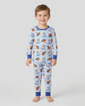 I Have A Hero Daddy & Me Matching Bamboo Two Piece Long Sleeve Pajama Set