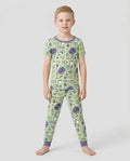 Doodle School Days Bamboo Two Piece Short Sleeve Pajama Set