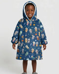 Animal Astronauts Bamboo Blanket Hoodie