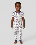 One Nation One Team Bamboo Two Piece Short Sleeve Pajama Set