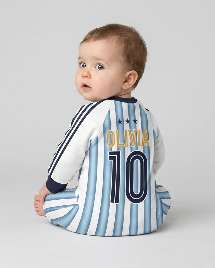 Custom Name Argentina Spirit Bamboo Convertible Zippy