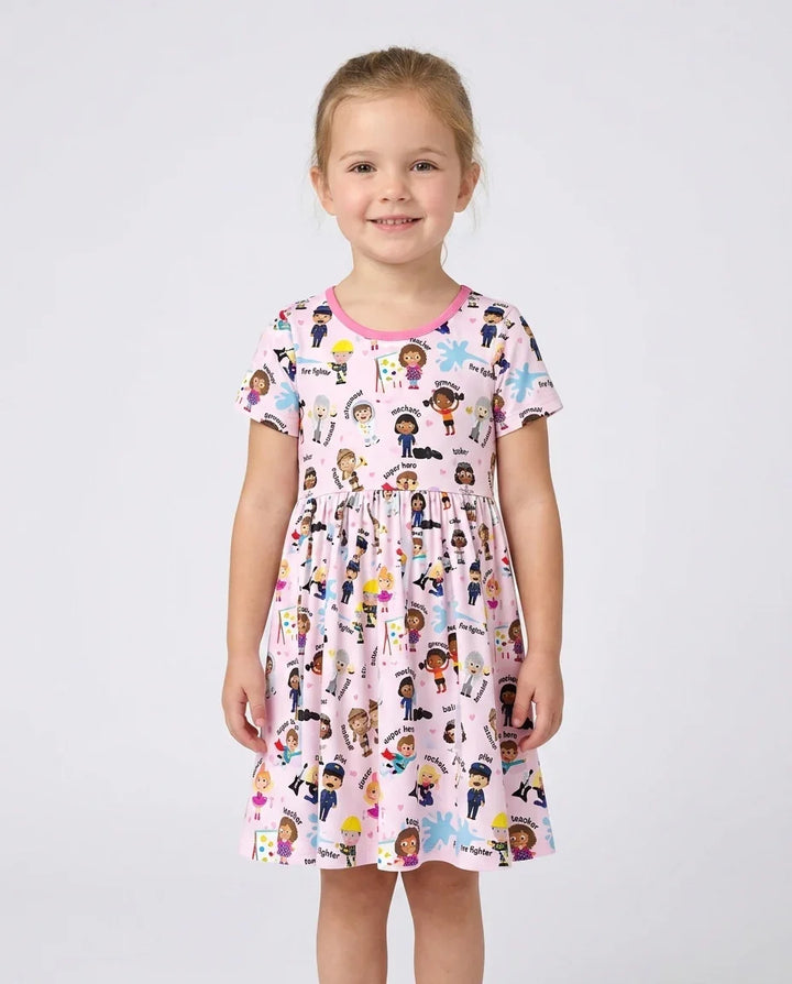 When I Grow Up Bamboo Twirl Dress