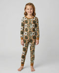 Template Bamboo Two Piece Long Sleeve Pyjamas Set