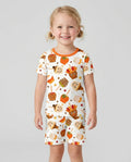 Template Bamboo Two Piece Short Sleeve Shorts Pyjamas Set