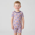 Template Bamboo Two Piece Short Sleeve Shorts Pyjamas Set