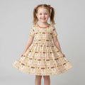 Farmhouse Fall Goose Family Matching Bamboo Twirl Dress