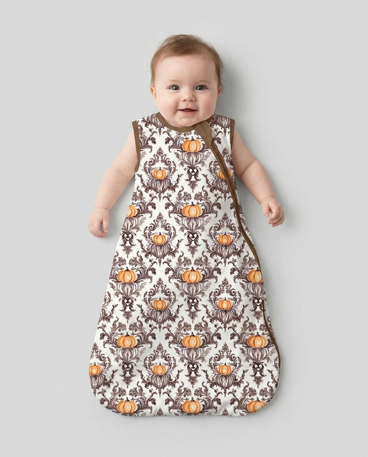 Pumpkin Toile Family Matching Bamboo Sleep Bag