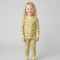 Template Bamboo Two Piece Long Sleeve Pyjamas Set