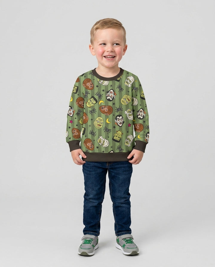 Creepy Crew Family Matching Bamboo Crewneck Sweatshirt