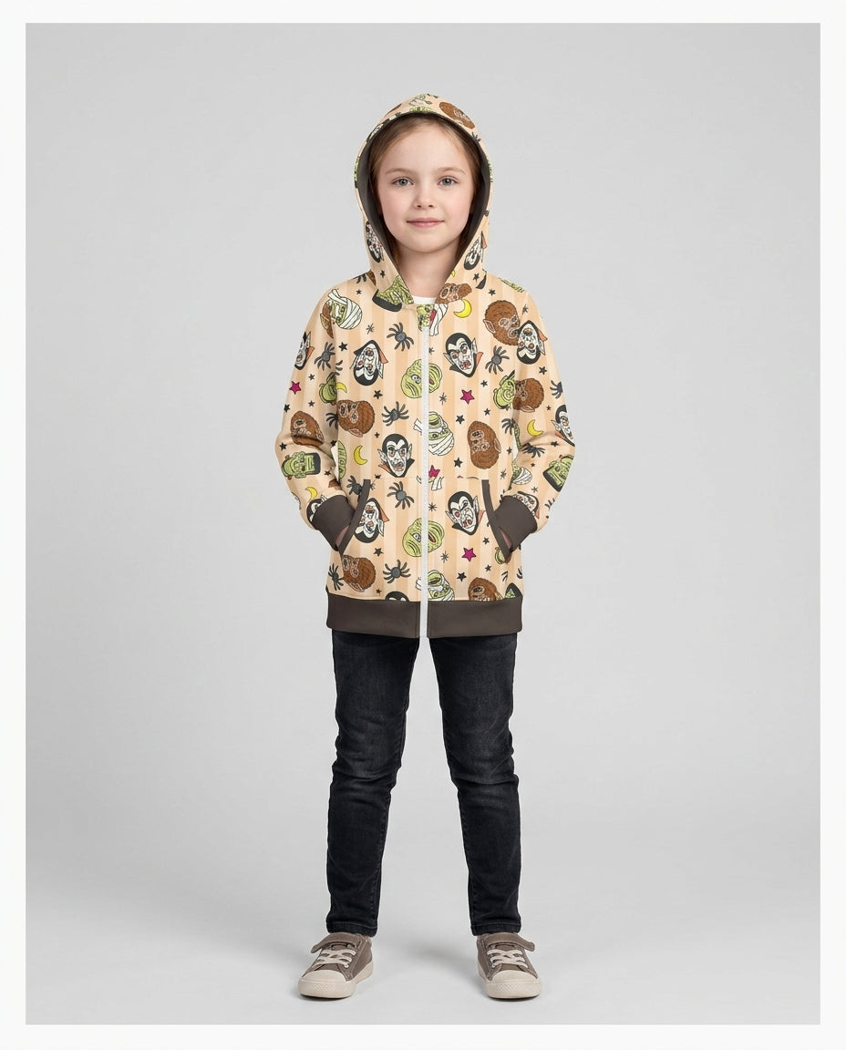 Creepy Crew Family Matching Bamboo Zip Hoodie