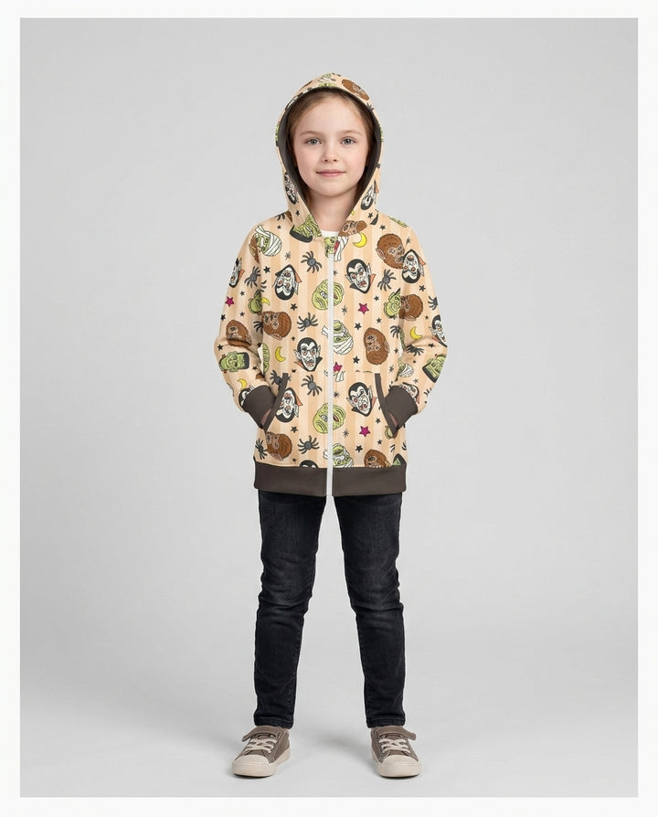 Creepy Crew Family Matching Bamboo Zip Hoodie
