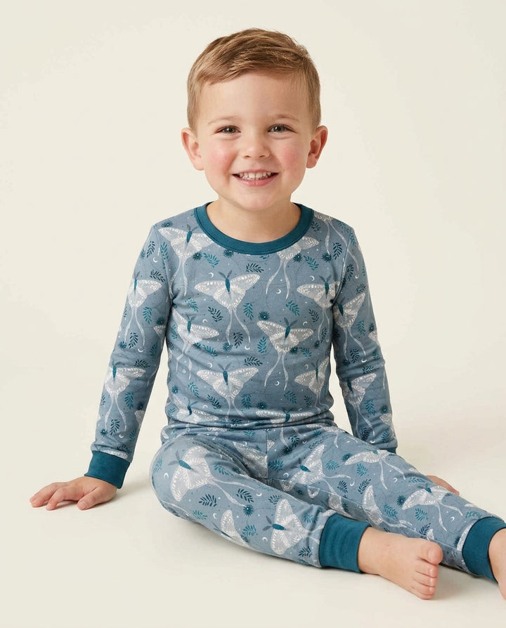 Template Bamboo Two Piece Long Sleeve Pyjamas Set