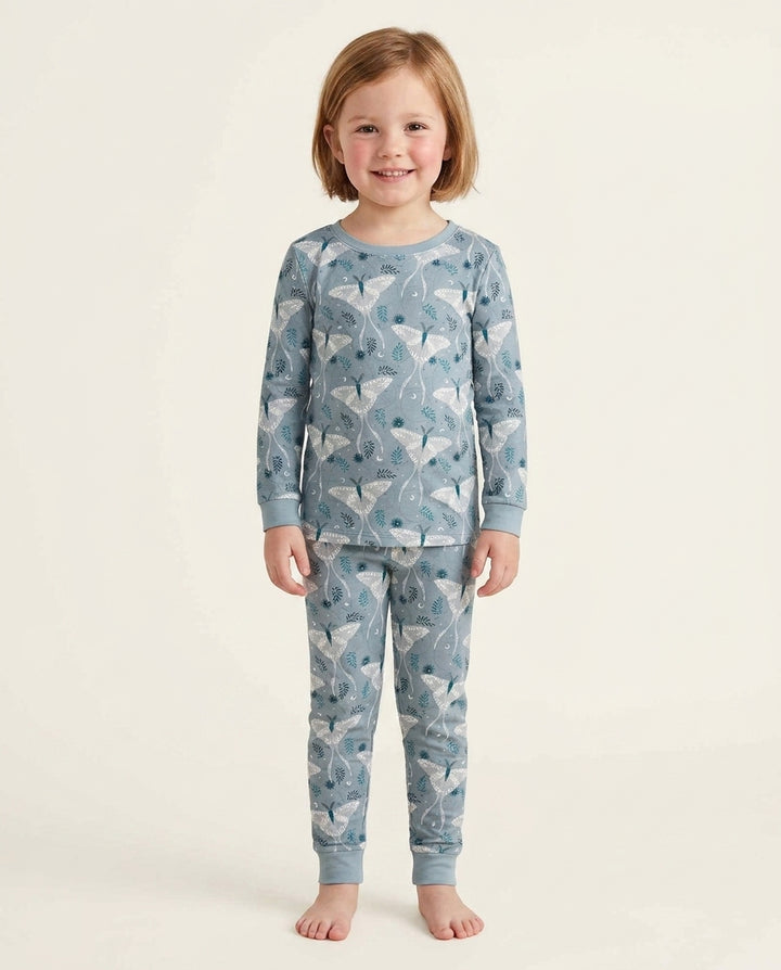 Template Bamboo Two Piece Long Sleeve Pyjamas Set