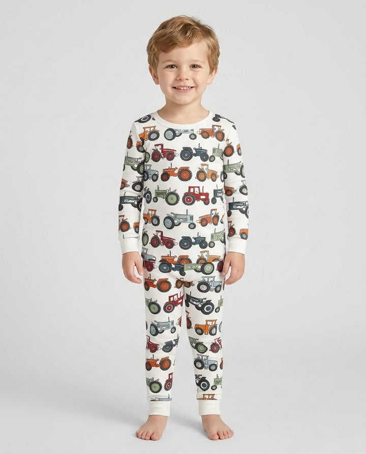 Tiny Tractors Bamboo Two Piece Pyjamas Set