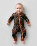 Spooky Cute Ghost Pumpkin Mushroom Halloween Bamboo Convertible Zippy