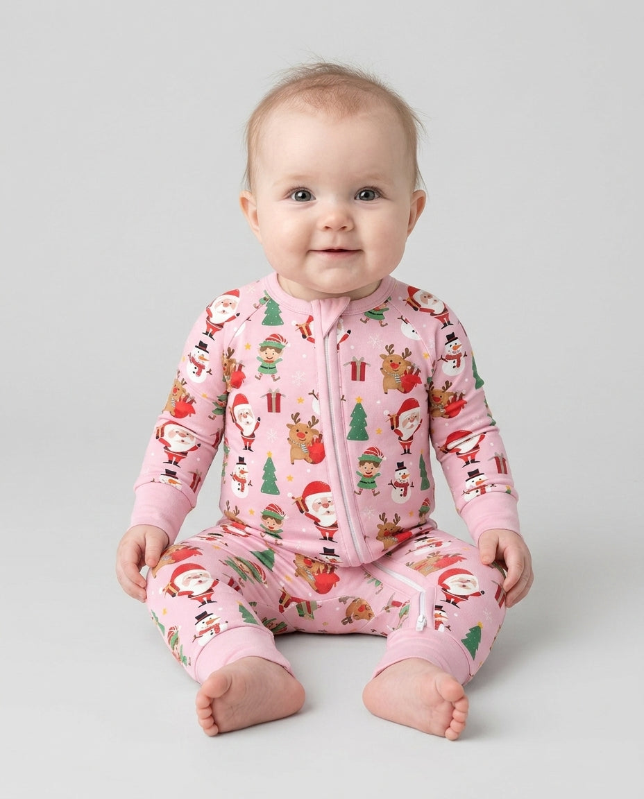 Jolly Holiday Friends Bamboo Convertible Zippy