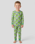 Kawaii Pickle Jar Bamboo Two Piece Long Sleeve Pajama Set