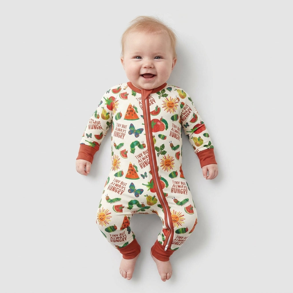 Tiny But Always Hungry Caterpillar Bamboo Convertible Zippy
