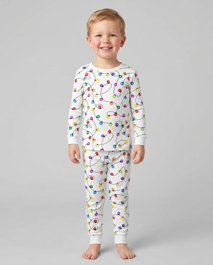 Template Bamboo Two Piece Long Sleeve Pyjamas Set
