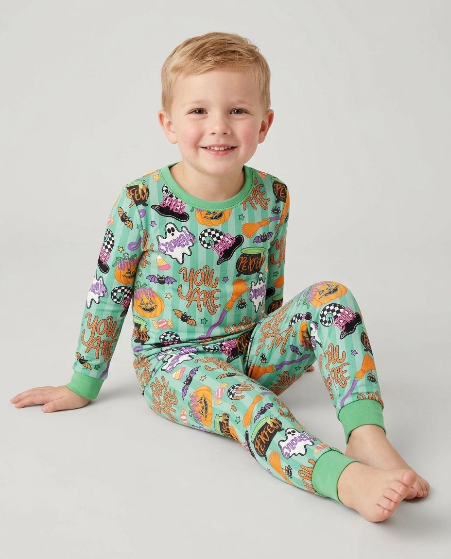 You Are Halloween Ver Bamboo Two Piece Long Sleeve Pajama Set