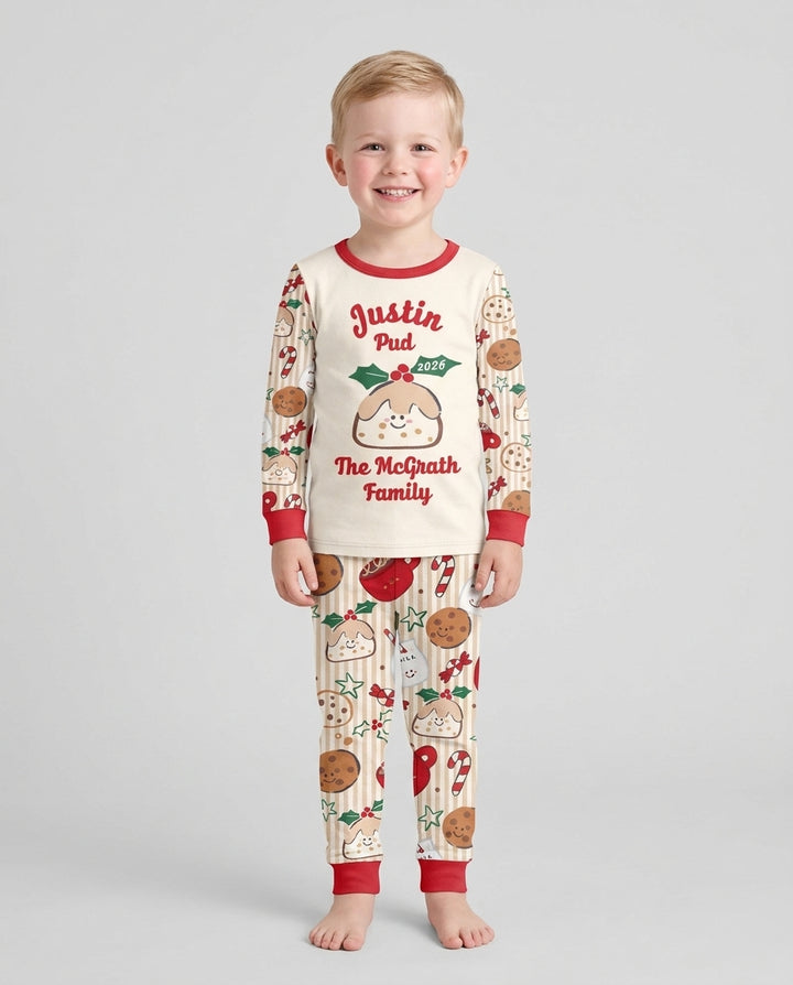 My Little Pudding Bamboo Two Piece Long Sleeve Pajama Set