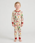 Christmas My God Is Bamboo Two Piece Long Sleeve Pajama Set