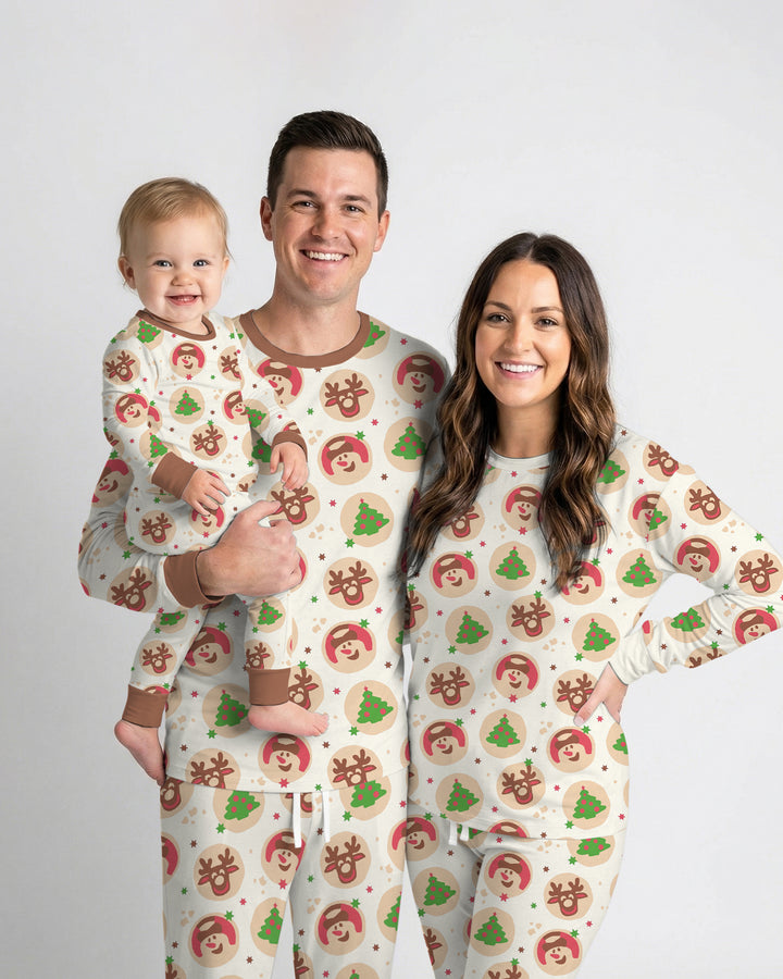 Template Bamboo Two Piece Long Sleeve Pyjamas Set