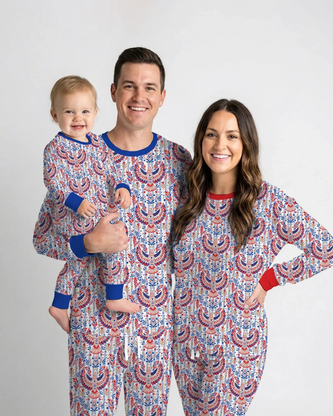Patriotic Eagle Bamboo Men's Pajama Set
