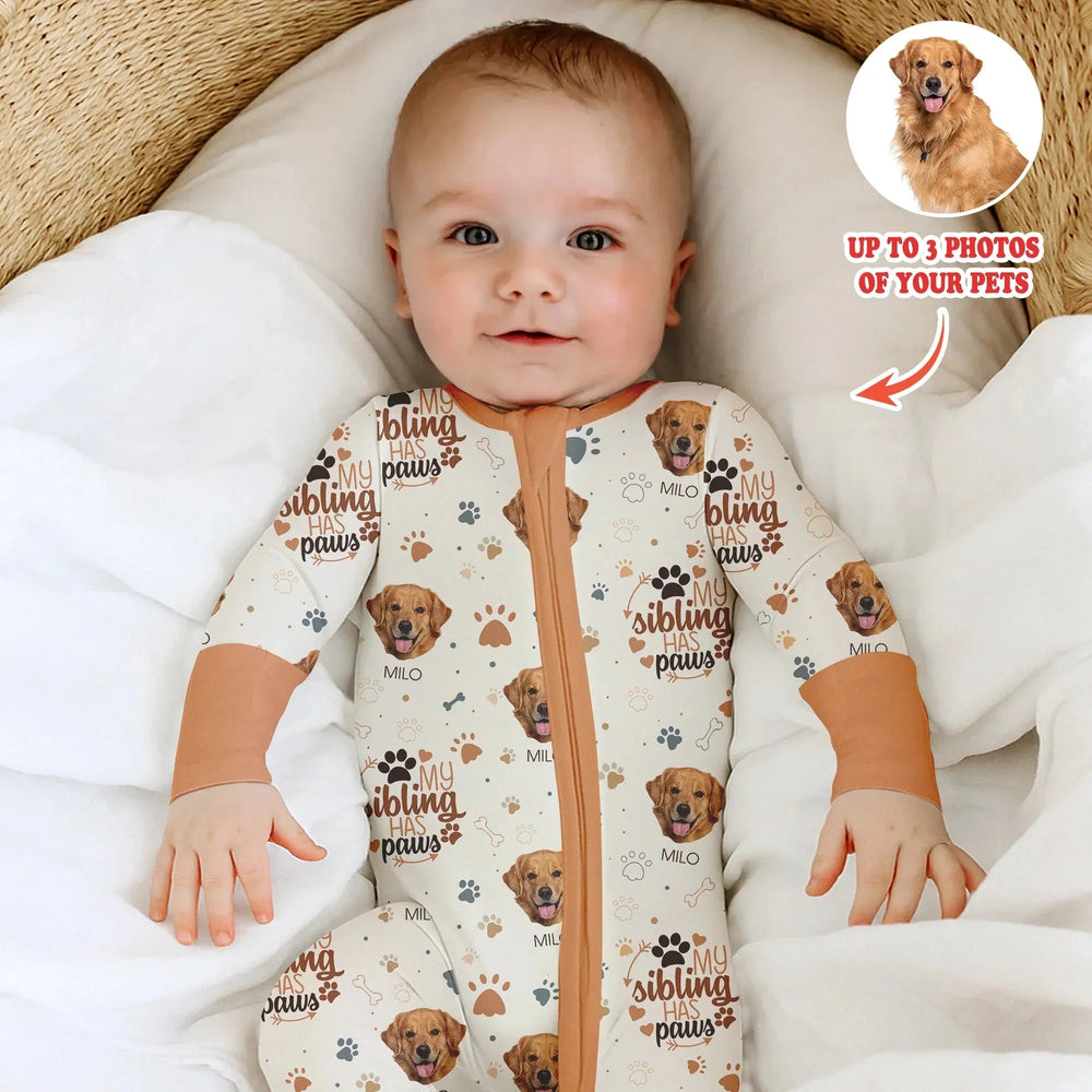 My Siblings Have Paws Convertible Zippy , My Siblings Have Paws Convertible Zippy - 0-3M