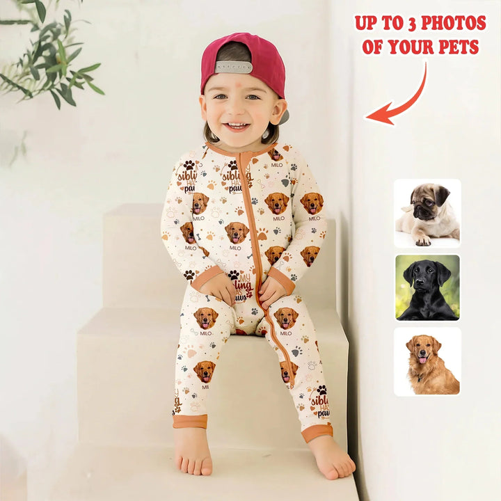 My Siblings Have Paws Convertible Zippy , My Siblings Have Paws Convertible Zippy - 0-3M