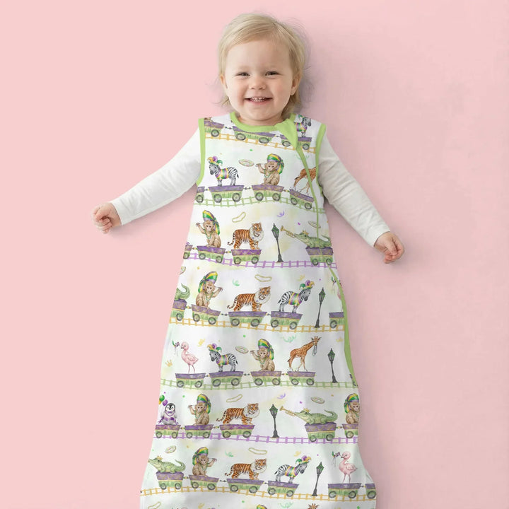 Mardi Gras Jungle Krewe Bamboo Sleep Bag