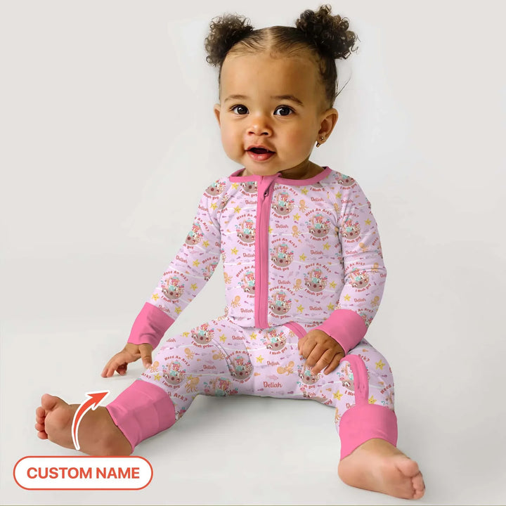 Noah’s Ark Custom Name Girl Convertible Zippy , Noah’s Ark Custom Name Girl Convertible Zippy - 0-3M