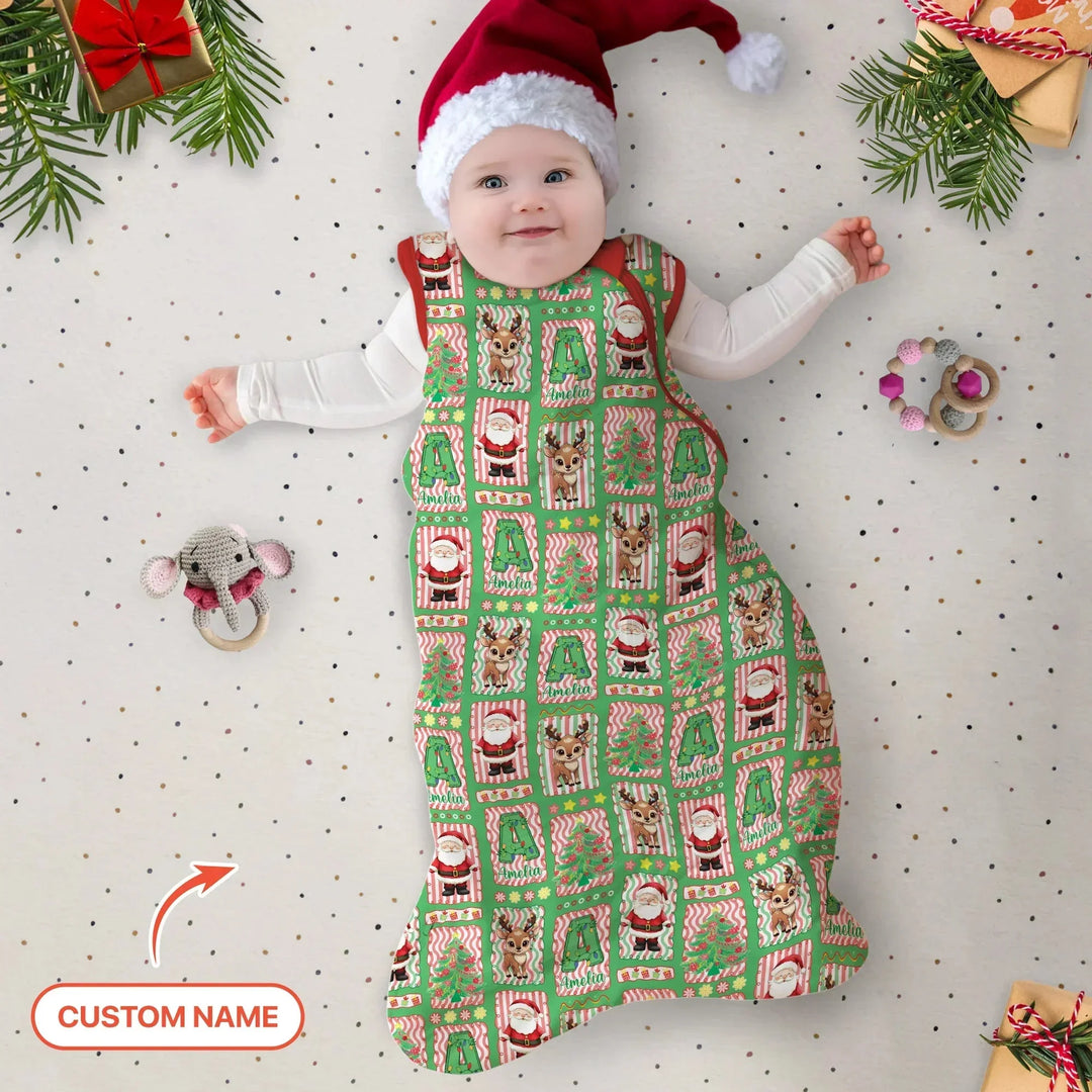 North Pole Wonderland Sleep Bag , North Pole Wonderland Sleep Bag - XS / 0.5 TOG