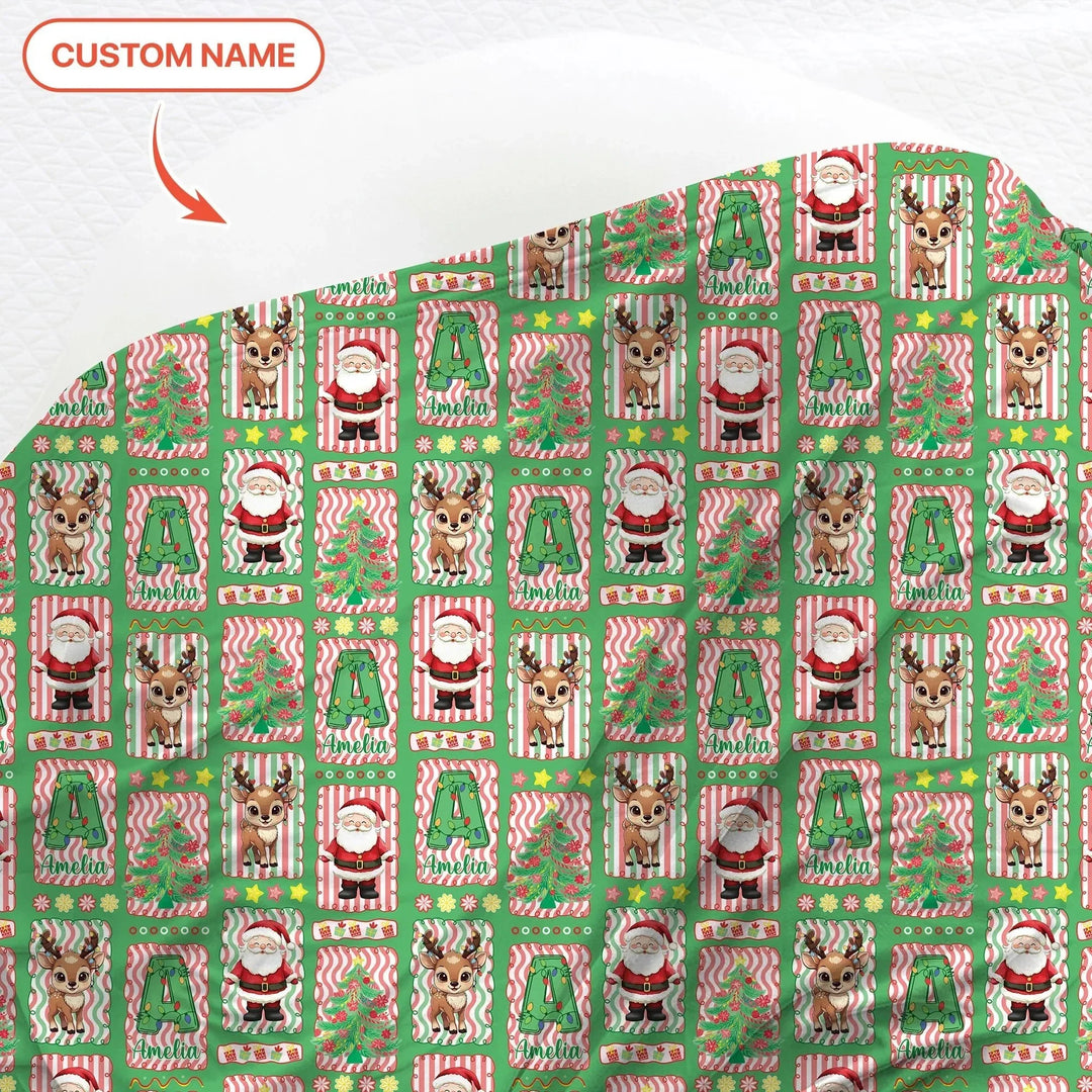 North Pole Wonderland Swaddle Blanket , North Pole Wonderland Swaddle Blanket - Default Title